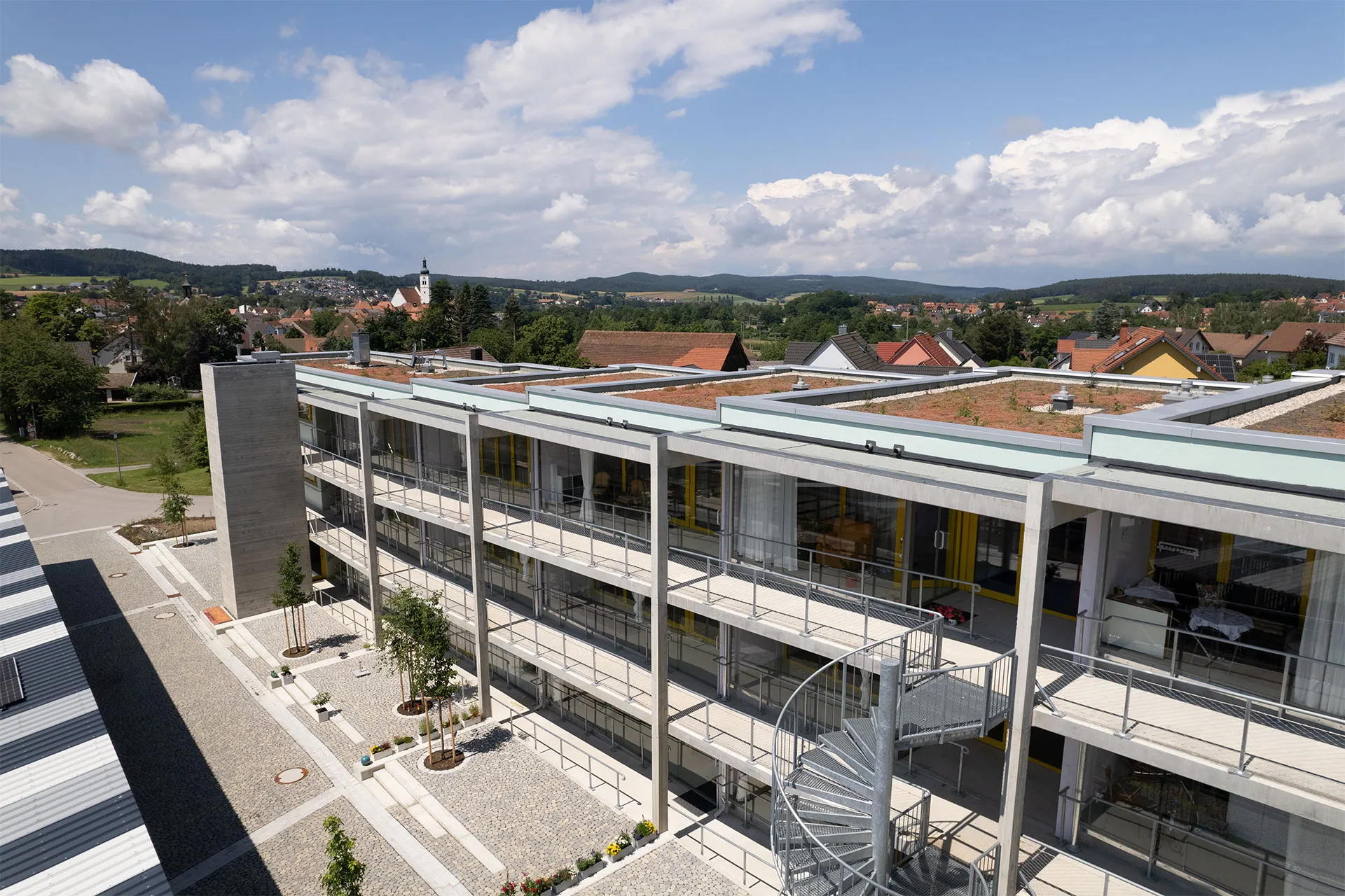 Aussenansicht des Projekts "Am Ufertal"